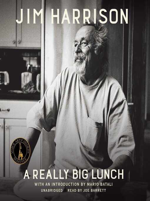 Title details for A Really Big Lunch by Jim Harrison - Wait list